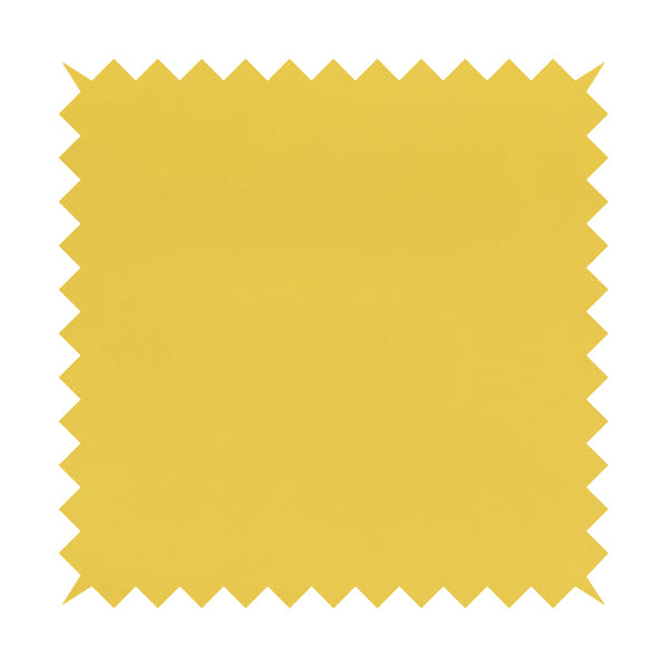 Native Faux Leatherette Upholstery Fabrics In Yellow Mustard Colour