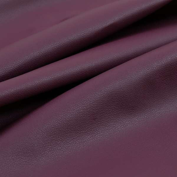 Native Faux Leatherette Upholstery Fabrics In Deep Purple Colour