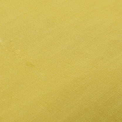 Natural Flat Weave Plain Upholstery Fabric In Yellow Colour