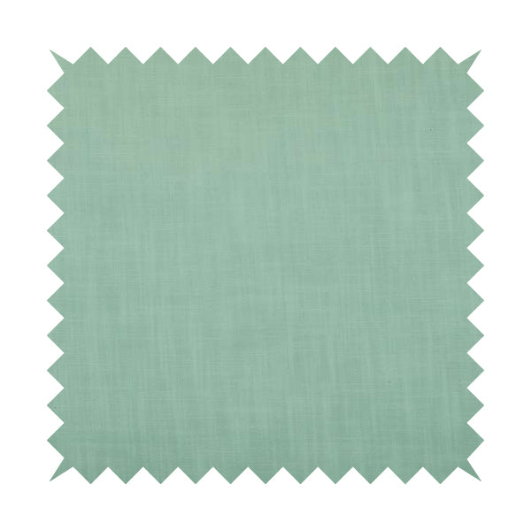 Natural Flat Weave Plain Upholstery Fabric In Light Blue Colour - Handmade Cushions