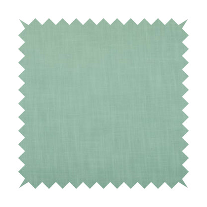 Natural Flat Weave Plain Upholstery Fabric In Light Blue Colour - Handmade Cushions