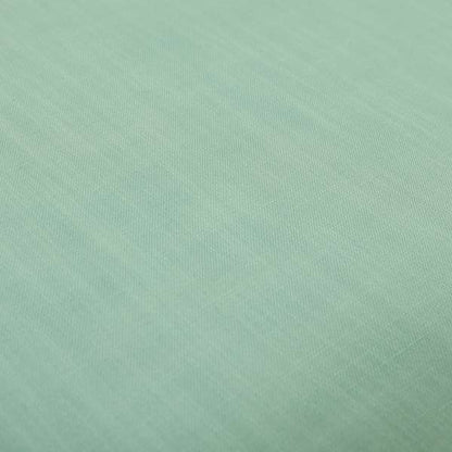 Natural Flat Weave Plain Upholstery Fabric In Light Blue Colour - Roman Blinds