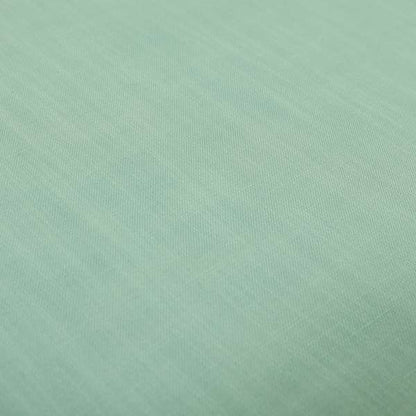 Natural Flat Weave Plain Upholstery Fabric In Light Blue Colour - Handmade Cushions