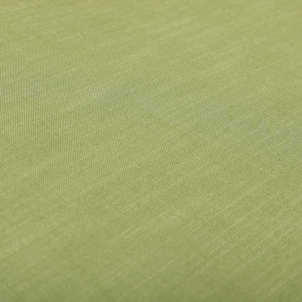 Natural Flat Weave Plain Upholstery Fabric In Lime Green Colour