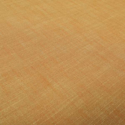 Natural Flat Weave Plain Upholstery Fabric In Orange Colour - Roman Blinds