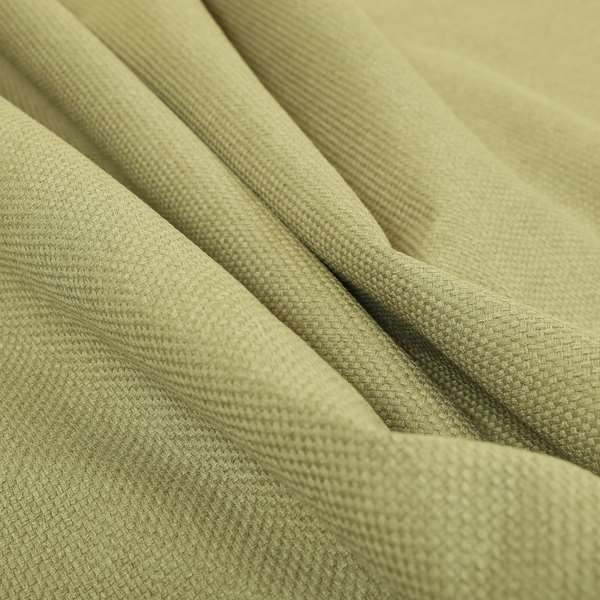 Nepal Basketweave Soft Velour Textured Upholstery Furnishing Fabric Beige Colour - Roman Blinds