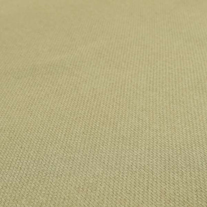 Nepal Basketweave Soft Velour Textured Upholstery Furnishing Fabric Beige Colour - Roman Blinds