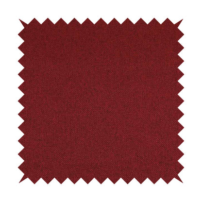 Nepal Basketweave Soft Velour Textured Upholstery Furnishing Fabric Wine Colour - Roman Blinds