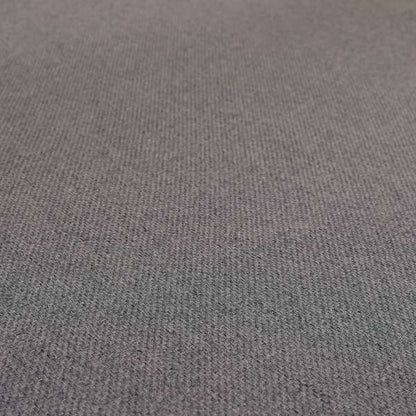 Nepal Basketweave Soft Velour Textured Upholstery Furnishing Fabric Purple Colour