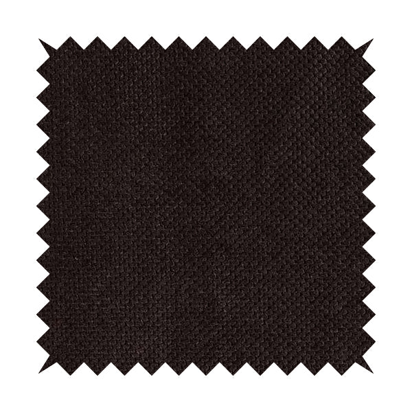 Norbury Dotted Effect Soft Textured Corduroy Upholstery Furnishings Fabric Chocolate Colour