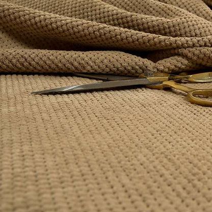 Norbury Dotted Effect Soft Textured Corduroy Upholstery Furnishings Fabric Mocha Colour
