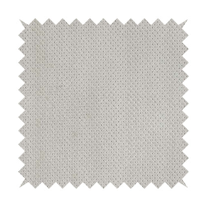 Norbury Dotted Effect Soft Textured Corduroy Upholstery Furnishings Fabric Silver Colour - Made To Measure Curtains