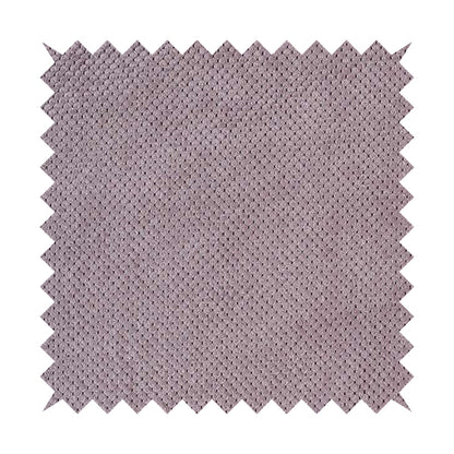 Soft Like Velvet Textured Dotted Effect Soft Textured Corduroy Upholstery Furnishings Fabric Lilac Pink Colour BP260116-63