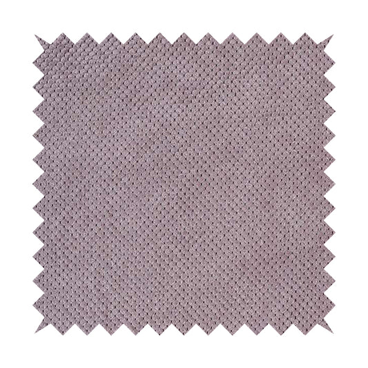 Soft Like Velvet Textured Dotted Effect Soft Textured Corduroy Upholstery Furnishings Fabric Lilac Pink Colour BP260116-63