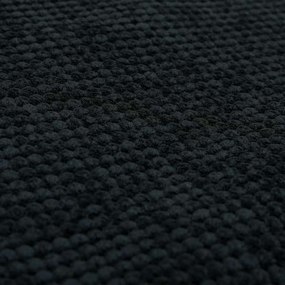 Norbury Dotted Effect Soft Textured Corduroy Upholstery Furnishings Fabric Black Colour