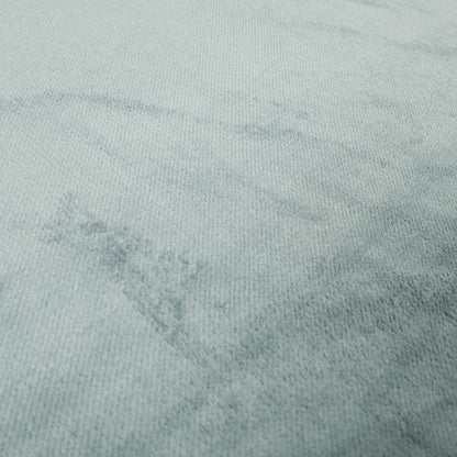 Oscar Deep Pile Plain Chenille Velvet Material Sky Blue Colour Upholstery Fabric - Roman Blinds