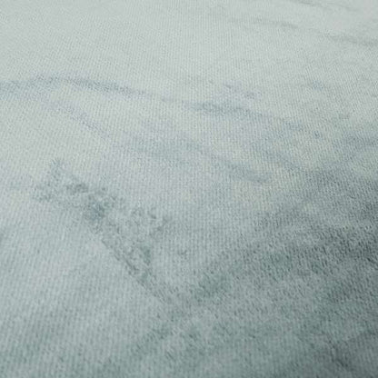 Oscar Deep Pile Plain Chenille Velvet Material Sky Blue Colour Upholstery Fabric - Made To Measure Curtains