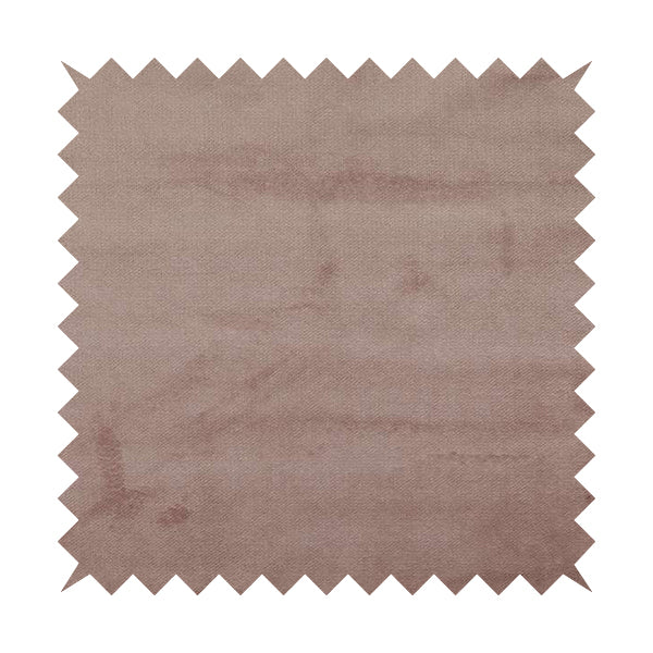 Oscar Deep Pile Plain Chenille Velvet Material Pink Colour Upholstery Fabric - Roman Blinds
