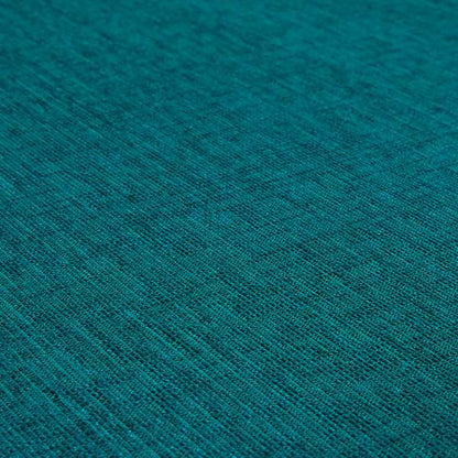 Otley Softy Shiny Chenille Upholstery Furnishing Fabric In Blue Teal Colour - Handmade Cushions