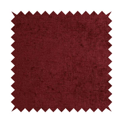 Otley Softy Shiny Chenille Upholstery Furnishing Fabric In Burgundy Red Colour - Made To Measure Curtains