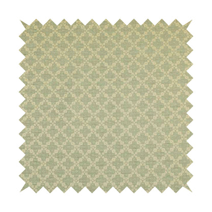 Small Signs Pattern In Duck Egg Green Colour Chenille Furnishing Fabric PJU100216-60