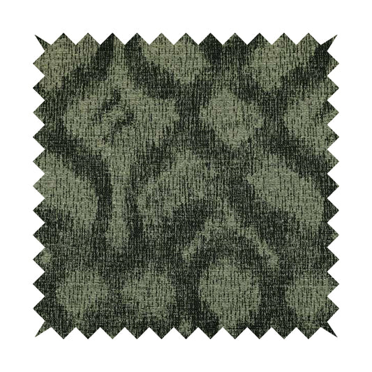 Artistic Design Black Colour Chenille Furnishing Fabric PJU100216-71