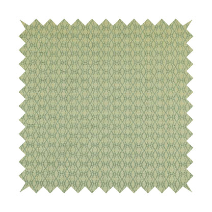 Small Geometric Pattern Duck Egg Blue Colour Chenille Furnishing Fabric PJU100216-86