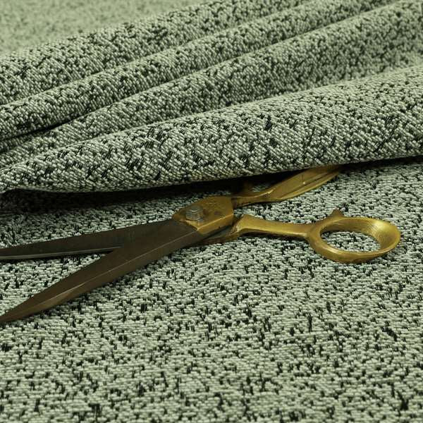 Pattern Black White Grey Chenille Upholstery Fabrics PSS011015-62