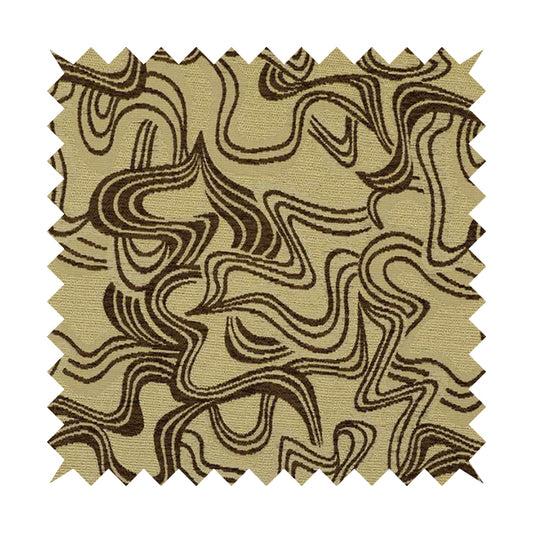 Designer Modern Brown Beige Chocolate Pattern Fabric Curtain Covers Upholstery Material PSS291215-96