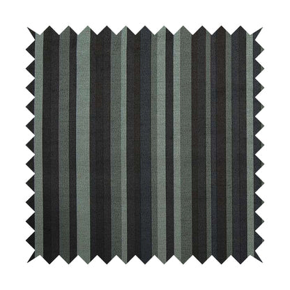 Pandora Vertical Stripes Pattern Soft Chenille Like Velvet Fabric Grey Charcoal Shade Colour