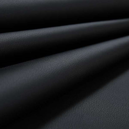 Black Faux Leather Crib Five Fire Treated Upholstery Fabric MT221015-27