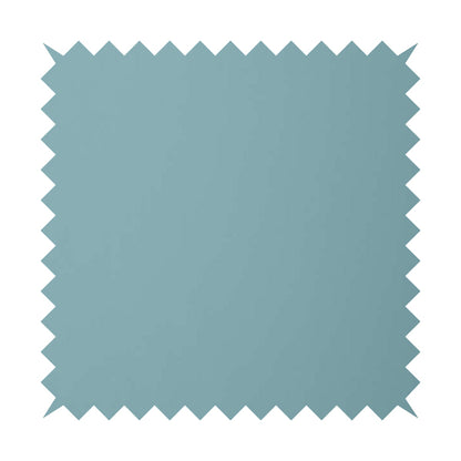 Paris Soft Sky Light Blue Faux Leather PU Grain Finish Look