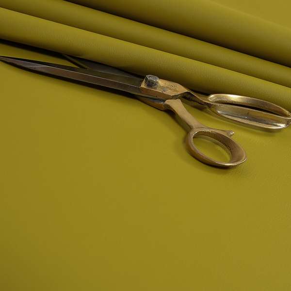 Paris Soft Lime Green Faux Leather PU Grain Finish Look