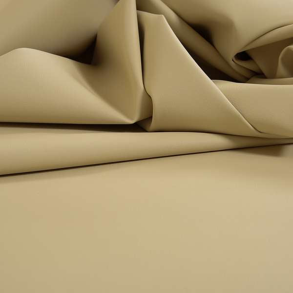 Paris Beige Soft Faux Leather PU Grain Finish Look