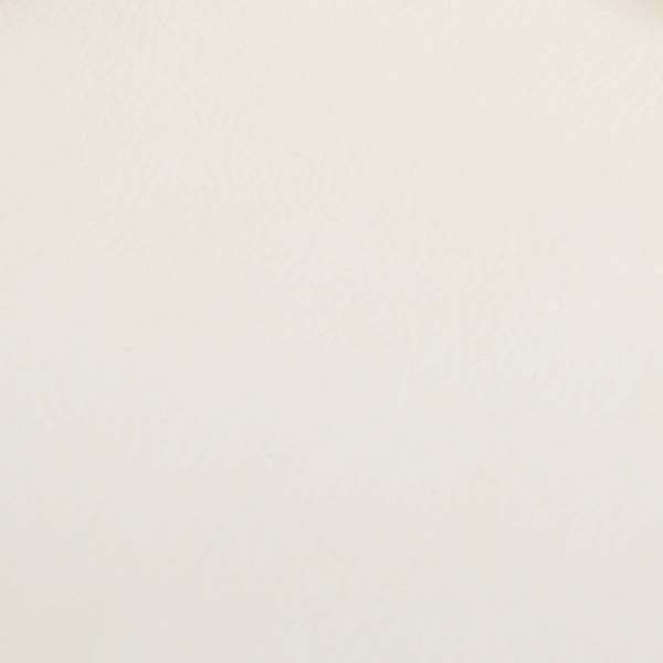 Paris White Soft Faux Leather PU Grain Finish Look