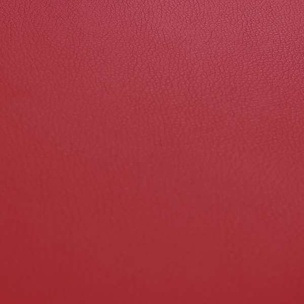 Paris Red Soft Faux Leather PU Grain Finish Look