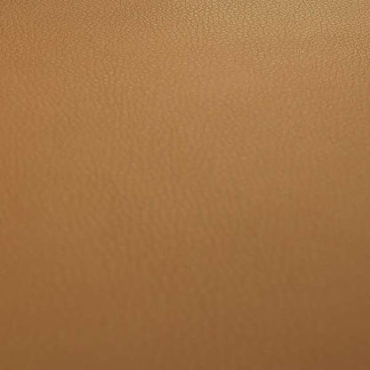 Paris Soft Tan Orange Faux Leather PU Grain Finish Look