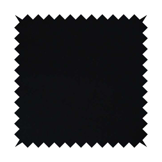 Patricia Soft Like Velvet Chenille Upholstery Fabric Black Colour