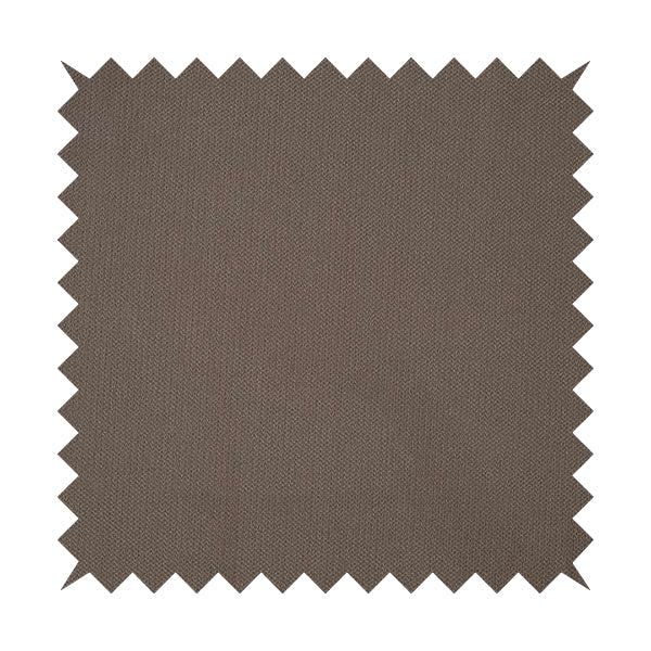 Patricia Soft Like Velvet Chenille Upholstery Fabric Brown Colour