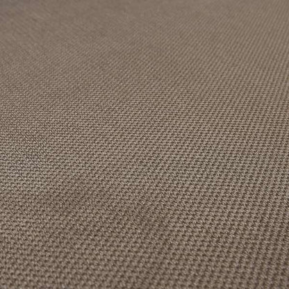 Patricia Soft Like Velvet Chenille Upholstery Fabric Brown Colour