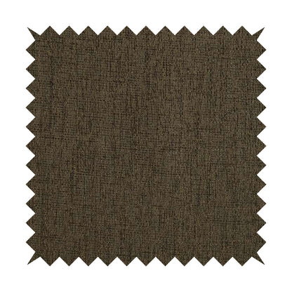 Perth Hopsack Textured Chenille Upholstery Fabric Brown Colour - Handmade Cushions