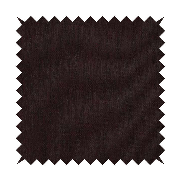 Perth Hopsack Textured Chenille Upholstery Fabric Burgundy Colour