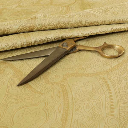 Phoenix Laser Cut Pattern Soft Velveteen Tea Green Velvet Material Upholstery Curtains Fabric - Roman Blinds