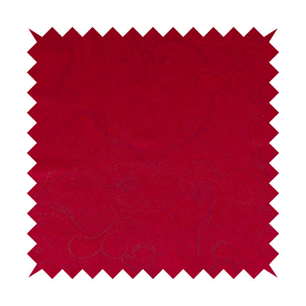 Phoenix Laser Cut Pattern Soft Velveteen Red Velvet Material Upholstery Curtains Fabric