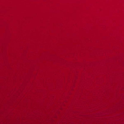 Phoenix Laser Cut Pattern Soft Velveteen Red Velvet Material Upholstery Curtains Fabric - Roman Blinds