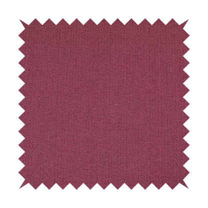 Pisa Herringbone Self Pattern Heavyweight Chenille Upholstery Fabric In Pink Colour