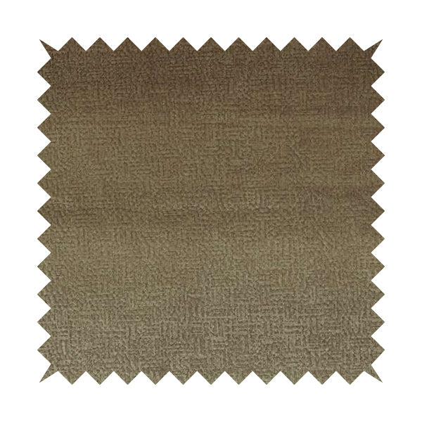 Plaza Opulence Soft Textured Velvet Furnishing Fabric In Chocolate Brown - Roman Blinds