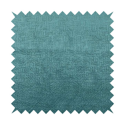 Plaza Opulence Soft Textured Velvet Furnishing Fabric In Sky Blue - Roman Blinds