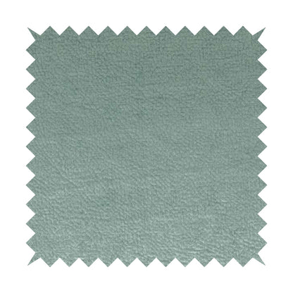 Plaza Opulence Soft Textured Velvet Furnishing Fabric In Ice Blue - Roman Blinds