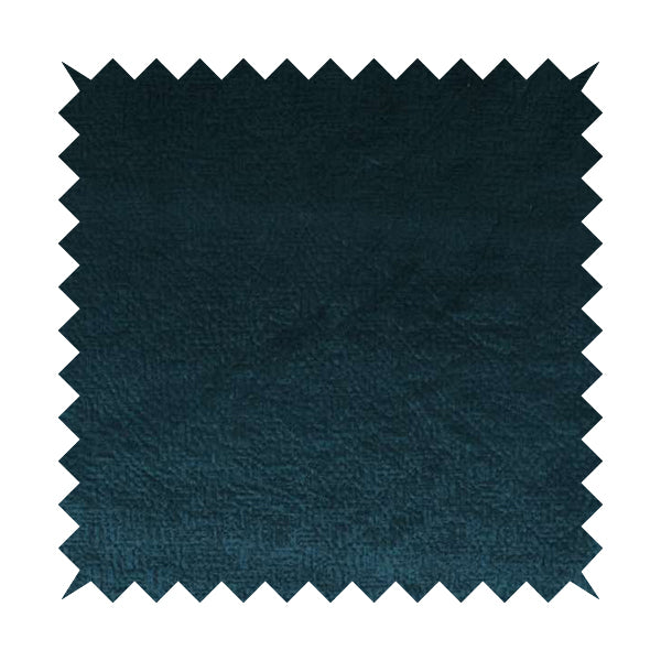 Plaza Opulence Soft Textured Velvet Furnishing Fabric In Navy Blue - Roman Blinds